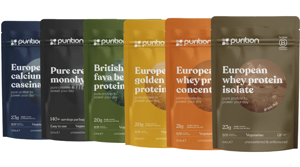 Purition Plain Protein Powders - Purition UK
