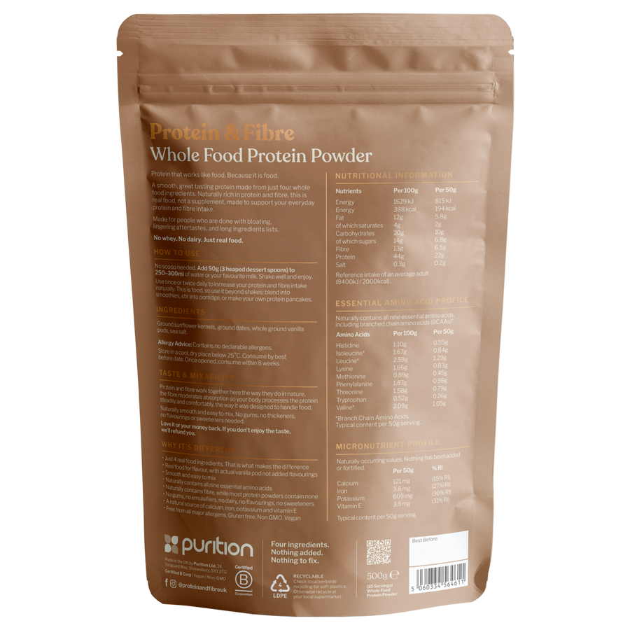 Vanilla Bean Protein & Fibre