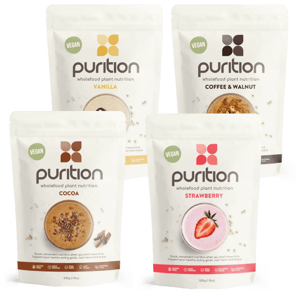 Purition Vegan 4-Bag Multipack