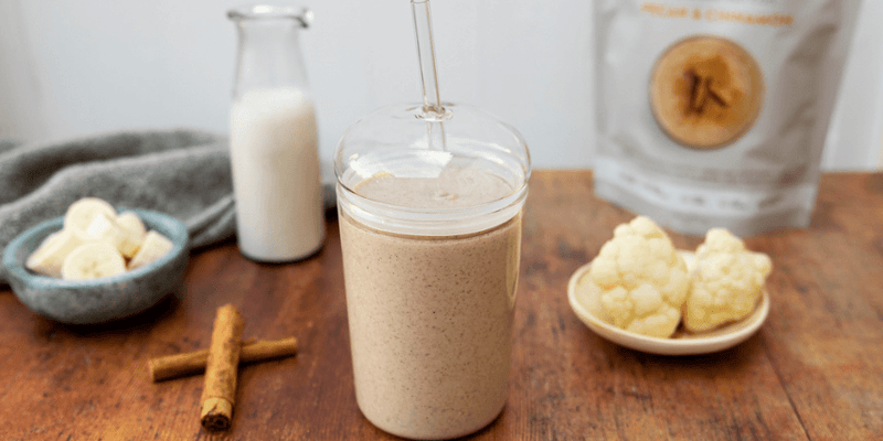 Cauliflower & cinnamon smoothie