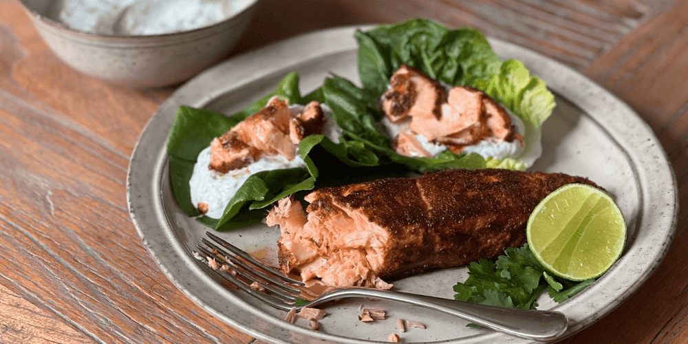Tandoori Salmon & Raita