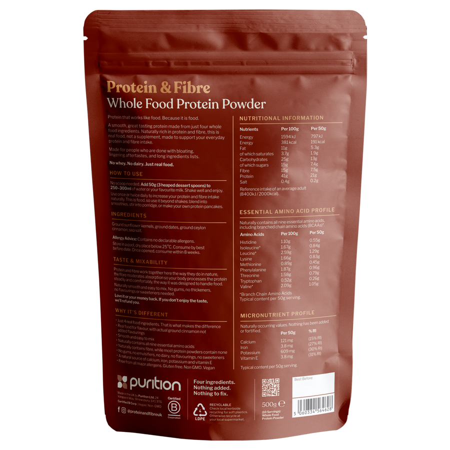 Ceylon Cinnamon Protein & Fibre
