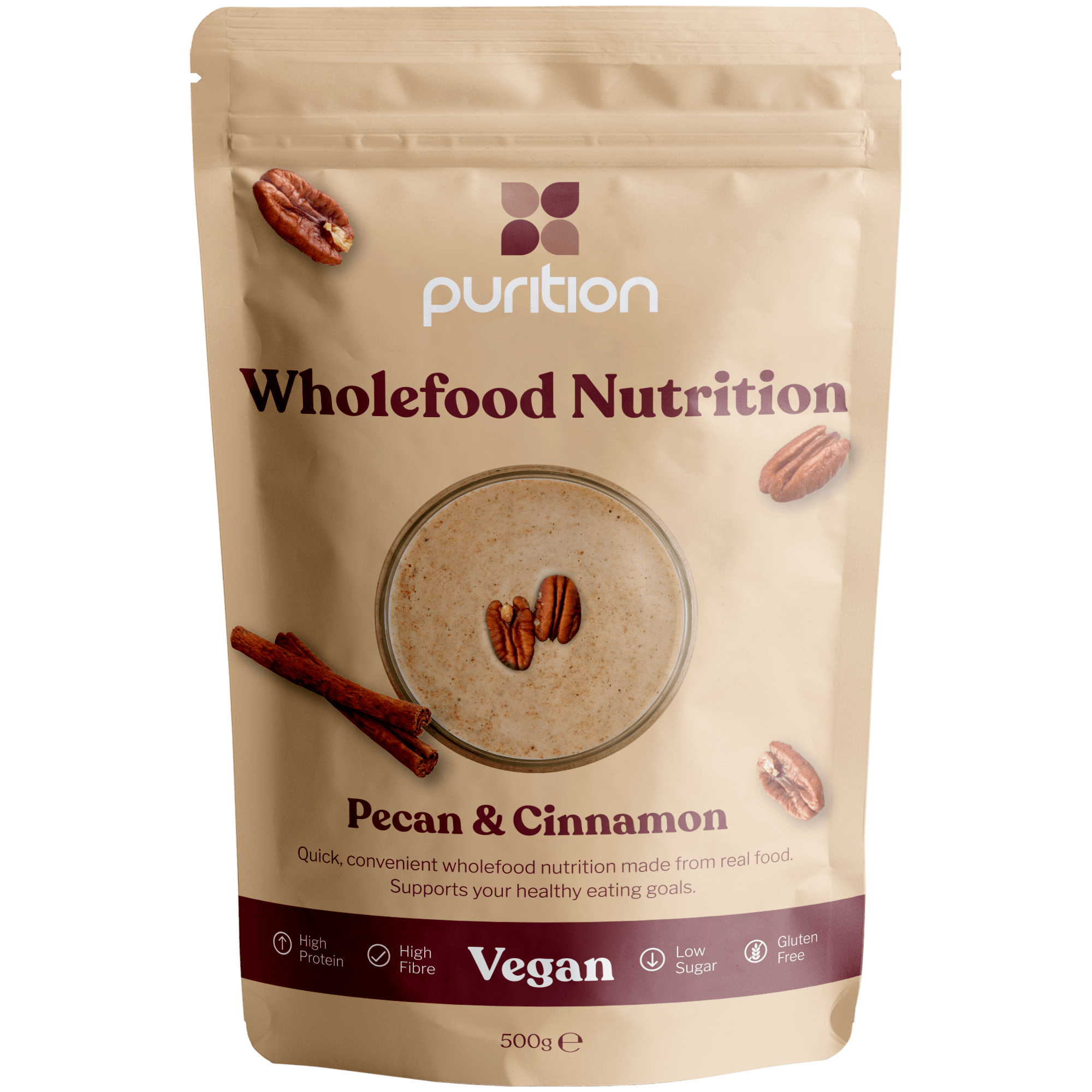 Vegan Pecan & Cinnamon 500g