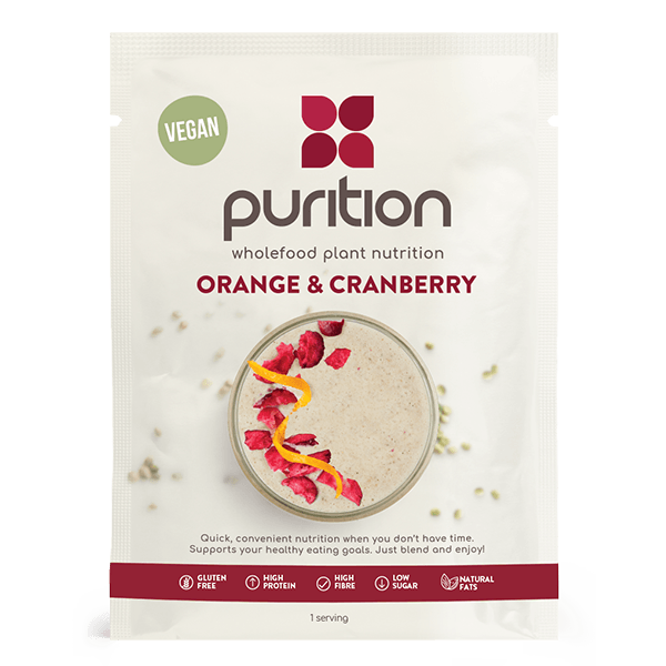Vegan Orange & Cranberry 40g - Purition UK